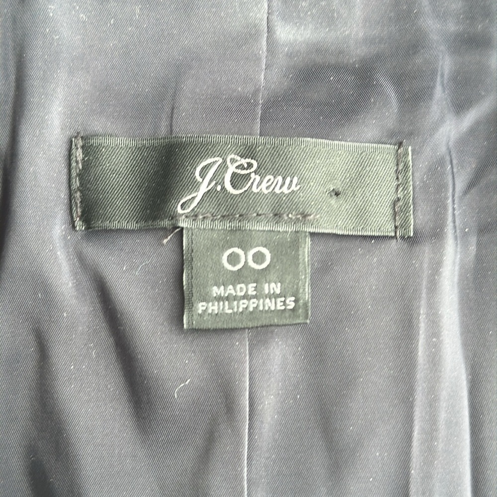 J crew Going-out blazer in stretch twill size 00 - Picture 6 of 9